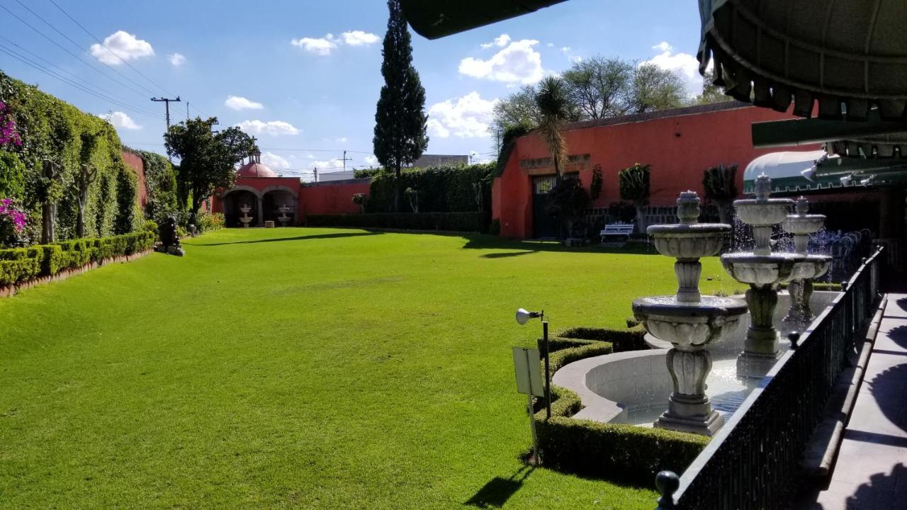 Gran Hotel Hacienda De La Noria Aguascalientes Bagian luar foto The garden of the museum
